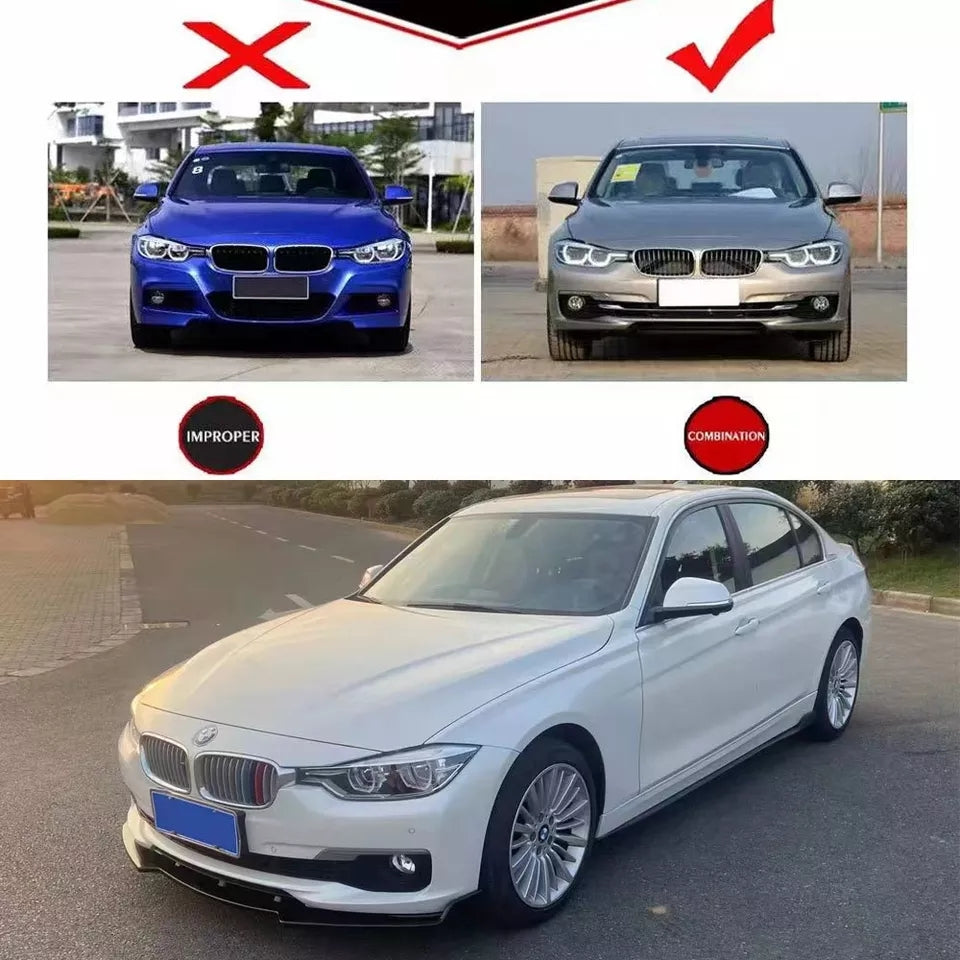 F30 3-SERIES LCI EXCLUSIVE 3PCS FRONT LIP