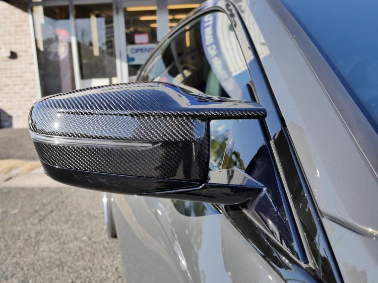 G8X M2 / M3 / M4 SERIES CARBON FIBER MIRROR CAPS