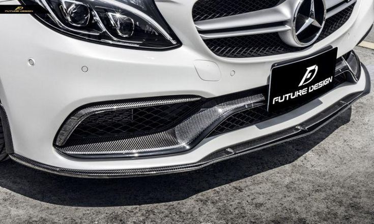 MERC W205 C63 EDITION 1 STYLE CARBON FIBRE FRONT LIP