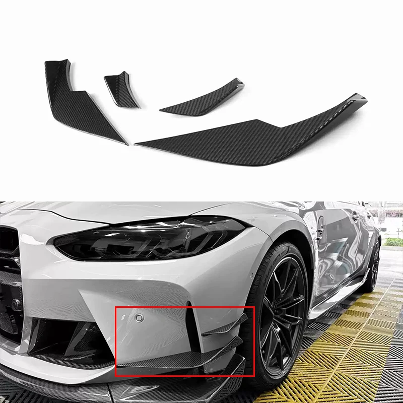 Walbest 4Pcs Universal Car Front Bumper Lip Splitter Exterior Rubber Fins Spoiler Canards Kit for Car Body Auto Anti-Collision Strip Decoration Accessories Stickers for Car Walbest 4Pcs Universal Car Front Bumper Lip Splitter Exterior Rubber Fins Spoiler Canards Kit for Car Body Auto Anti-Collision Strip Decoration Accessories Stickers for Car