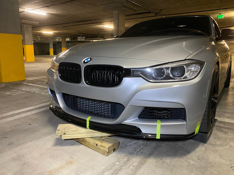 F30 3-SERIES AK STYLE CARBON FIBER FRONT LIP