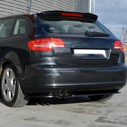AUDI A3 8P MAXTON STYLE GLOSS BLACK ROOF SPOILER