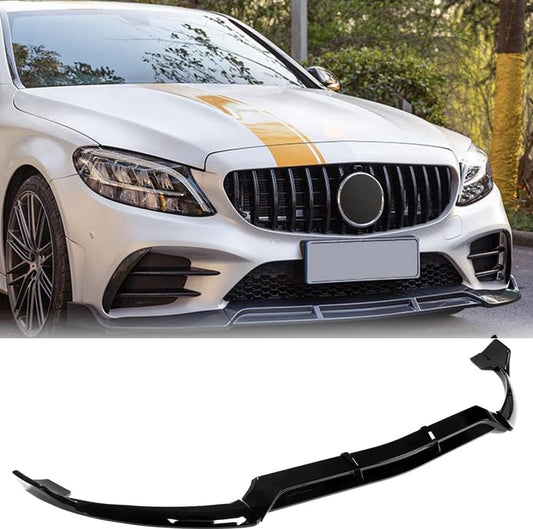 MERC W205 C-CLASS BRABUS STYLE FRONT LIP