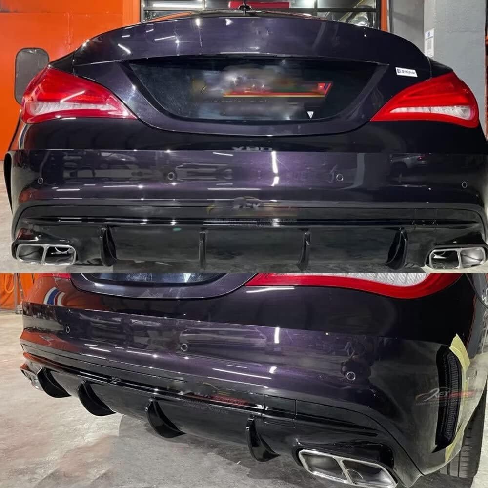MERC W117 CLA45 STYLE DIFFUSER WITH PIPES