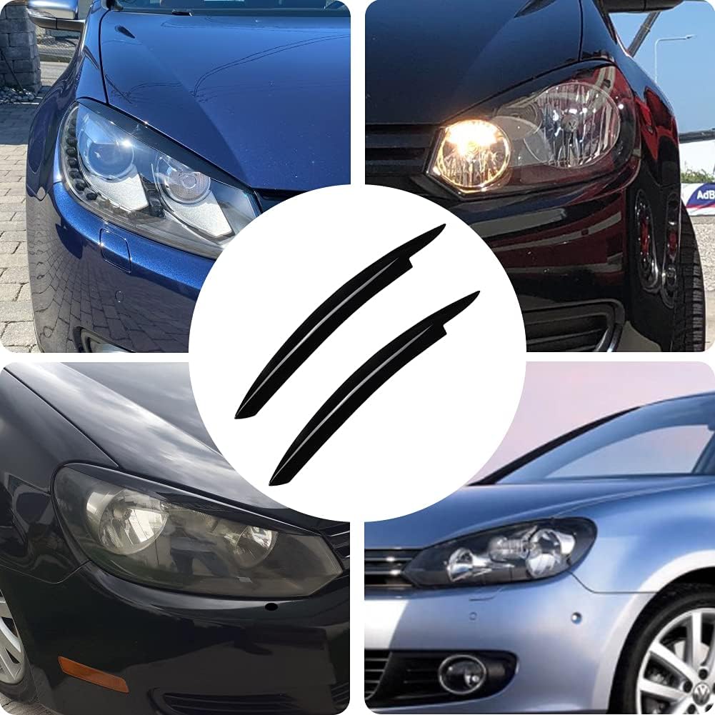 GOLF 6 HEADLIGHT EYELIDS