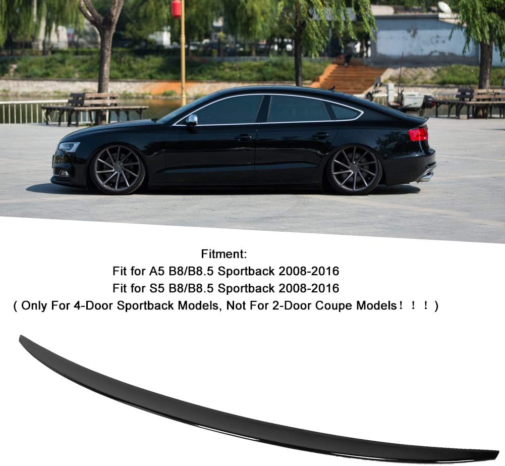 AUDI A5 B8/ B8.5 S5 STYLE SEDAN BOOT SPOILER
