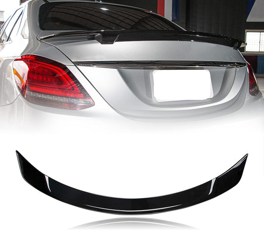 MERC W205 C-CLASS SEDAN R STYLE TRUNK SPOILER