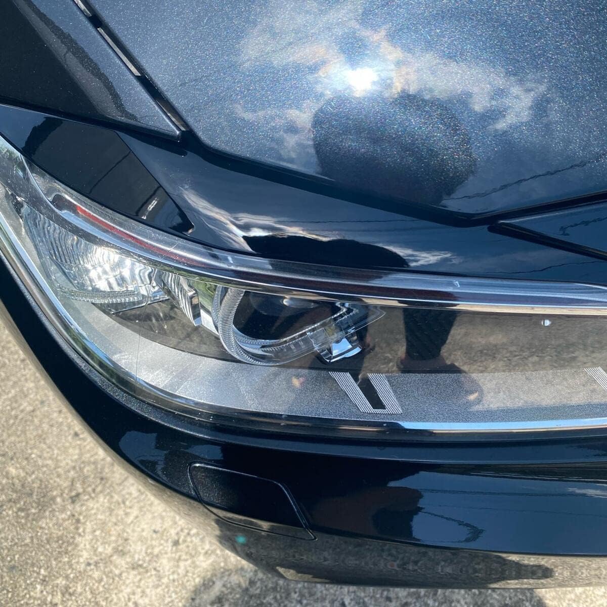 F30 3 SERIES GLOSS BLACK HEADLIGHT EYELIDS