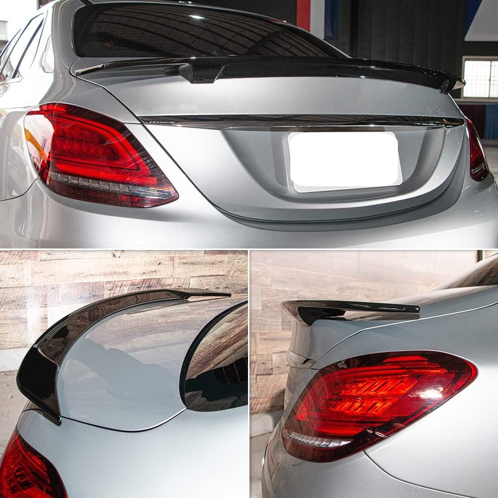 MERC W205 C-CLASS SEDAN R STYLE TRUNK SPOILER