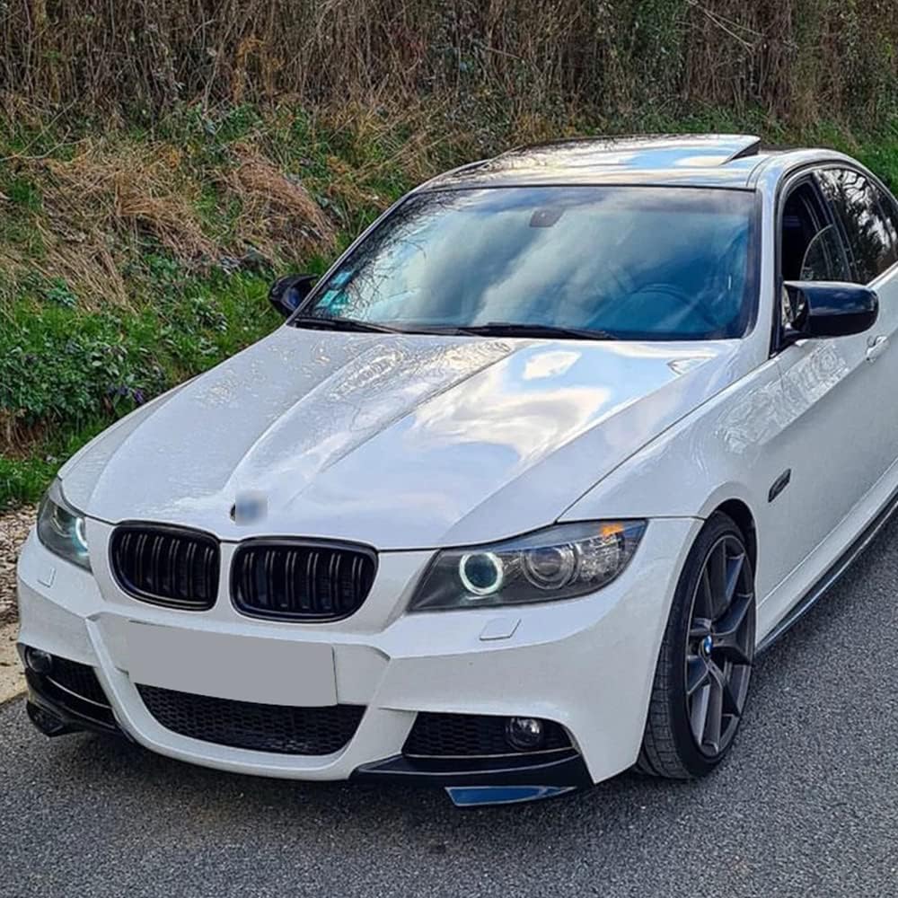 E90 FACELIFT M PERFORMANCE STYLE GLOSS BLACK SPLITTERS