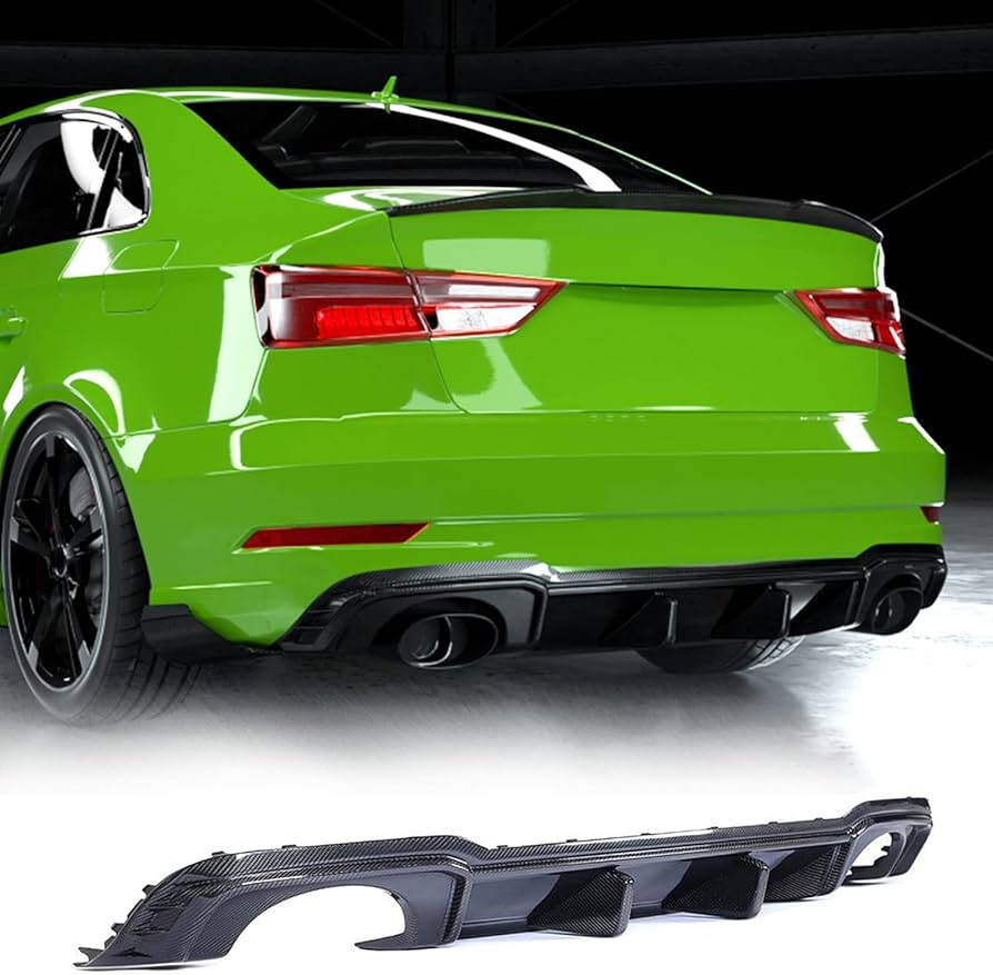 AUDI RS3 8V.2 SEDAN CARBON FIBRE BIG BLADE DIFFUSER
