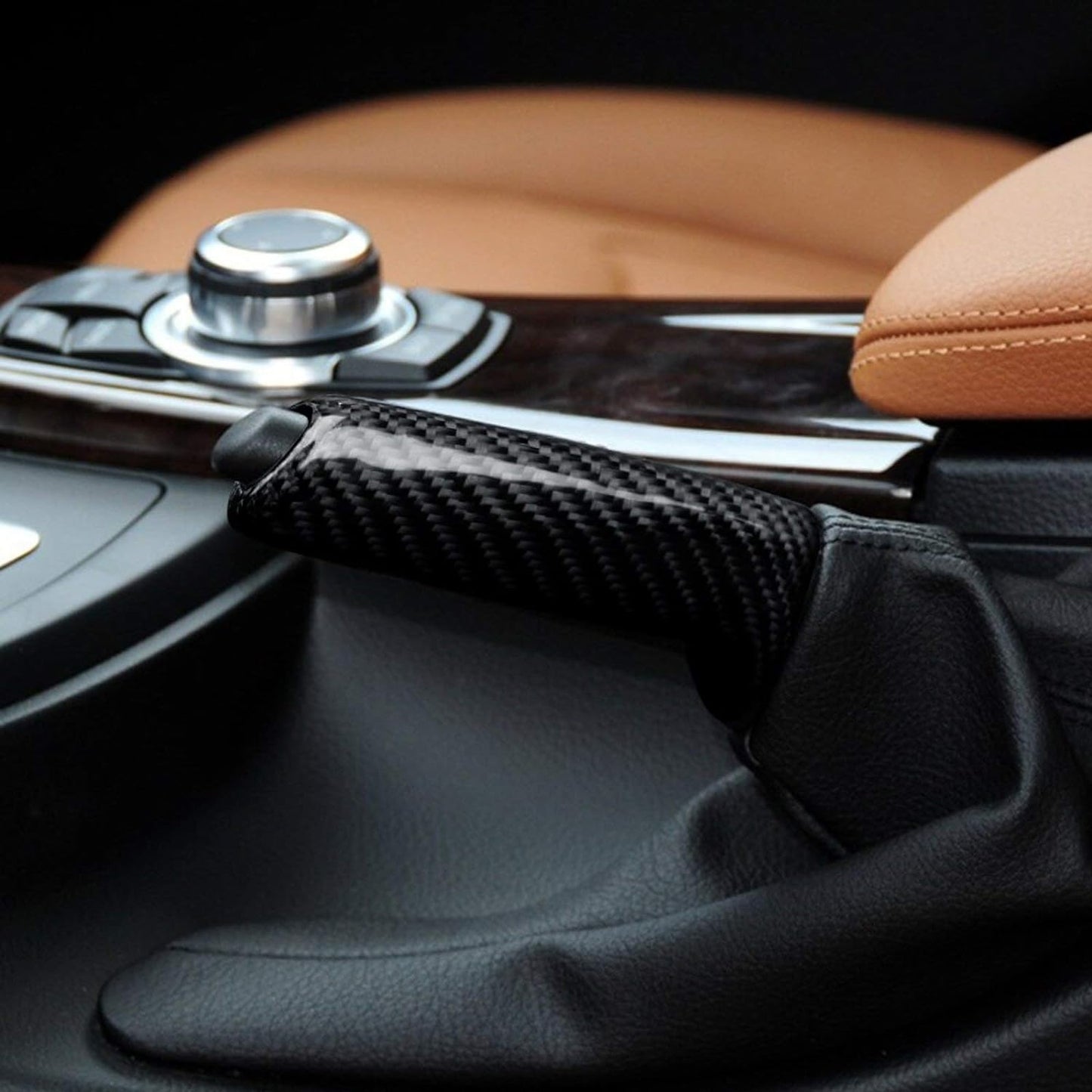 F-SERIES CARBON FIBRE HAND BRAKE COVER