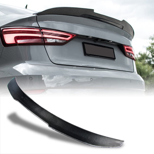 AUDI A3 8V / 8V.2 SEDAN CARBON FIBRE BOOT SPOILER