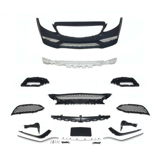 MERC W205 C-CLASS C63 FRONT BUMPER CONVERSION
