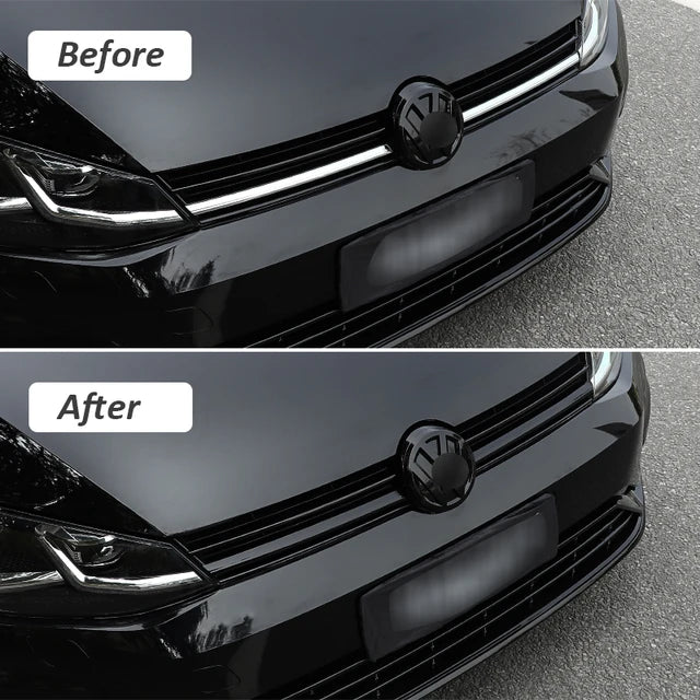 GOLF 7.5R GLOSS BLACK GRILLE TRIM KIT – Karbon Auto