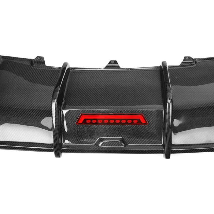 AUDI A4 B8.5 KB STYLE CARBON FIBER DIFFUSER
