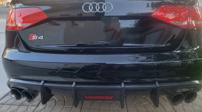 AUDI A4 B8.5 KB STYLE CARBON FIBER DIFFUSER