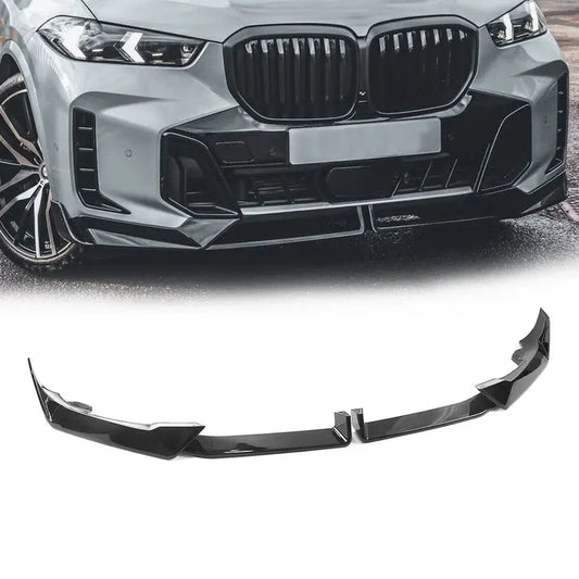 BMW X5 G05 LCI 2023 PLUS GLOSS BLACK FRONT LIP