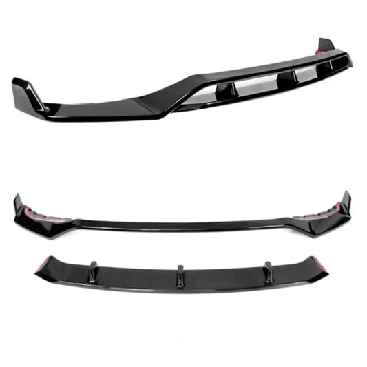 BM X5 G05 SERIES GLOSS BLACK 2-PIECE FRONT SPOILER