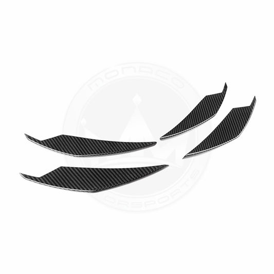 G80 M3 / G82 M4 CARBON FIBER AC STYLE FRONT BUMPER CANARDS