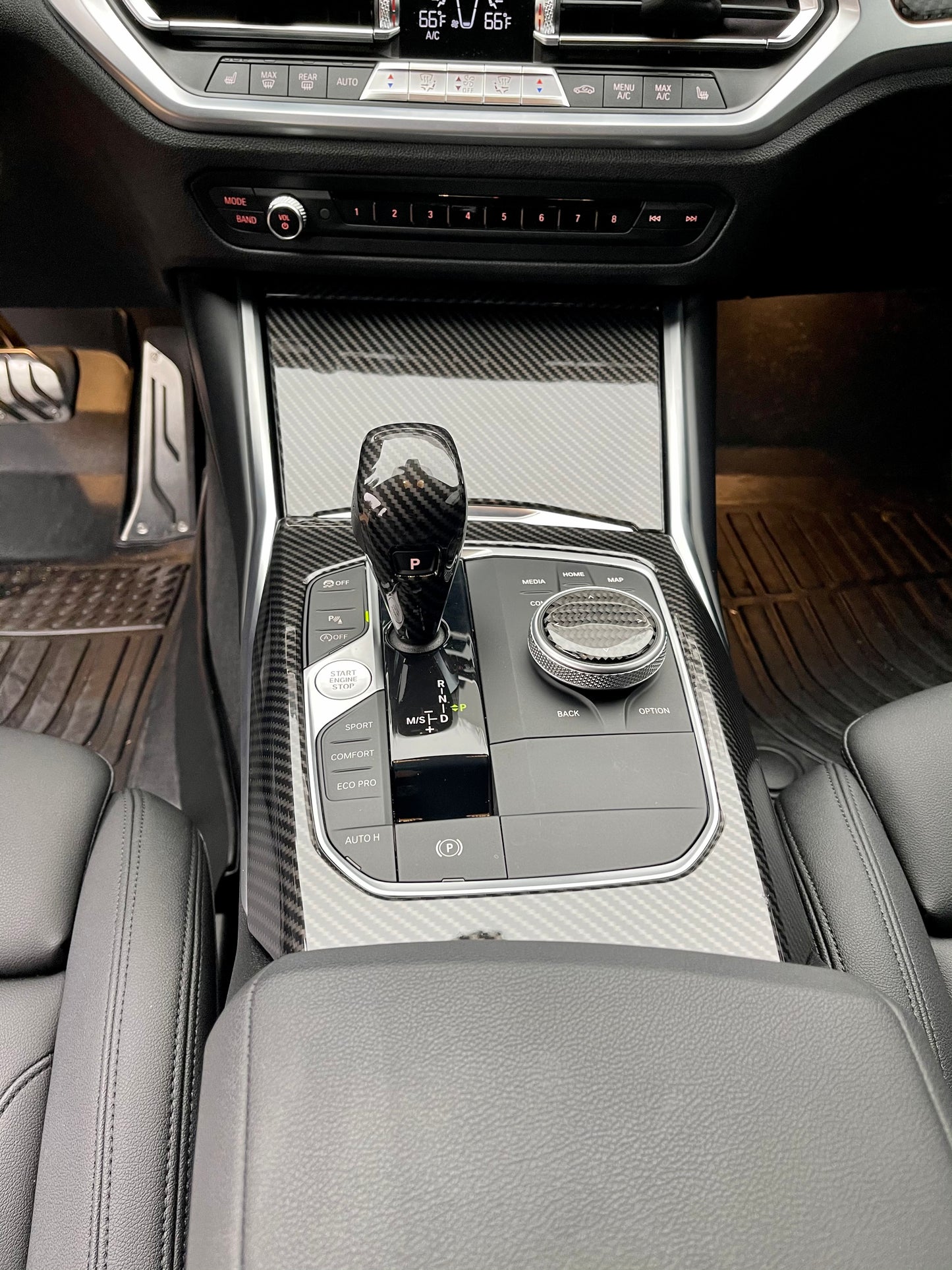 G-SERIES CARBON FIBRE GEAR SHIFT TRIM