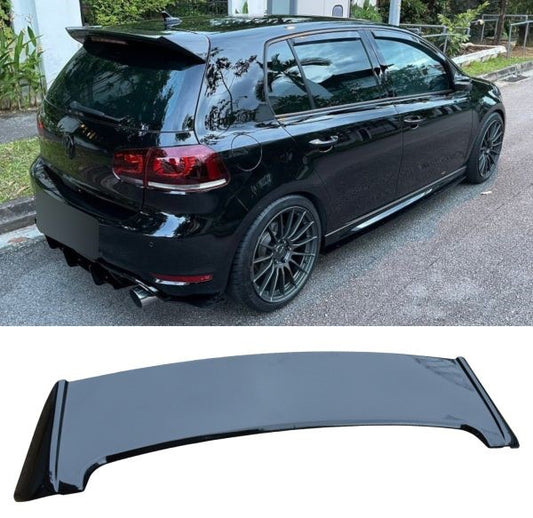 GOLF 6 OSIR STYLE GLOSS BLACK ROOF SPOILER