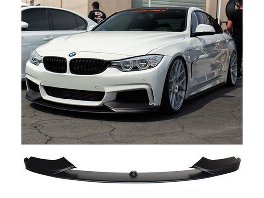 BMW F32 M PERFORMANCE FRONT LIP GLOSS BLACK