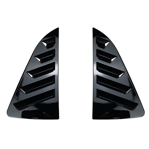 POLO 6 GLOSS BLACK SIDE WINDOW LOUVER