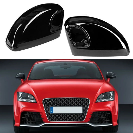 AUDI R8/ TT 8J GLOSS BLACK MIRROR CAPS