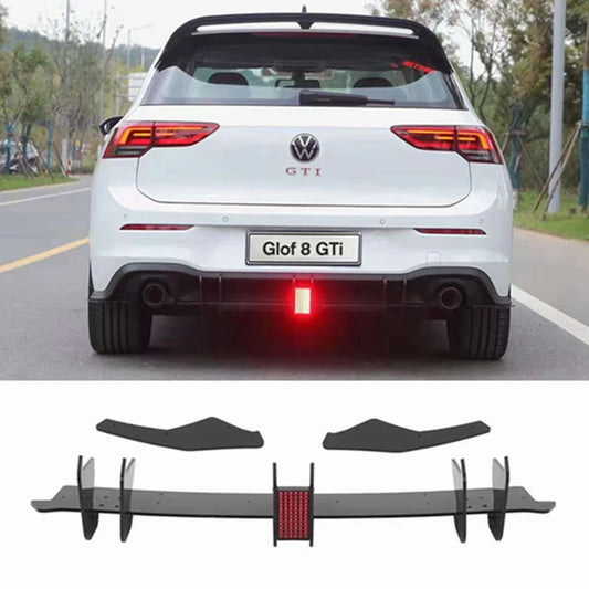 GOLF 8 GTI DIFFUSER WITH F1 LED LIGHT