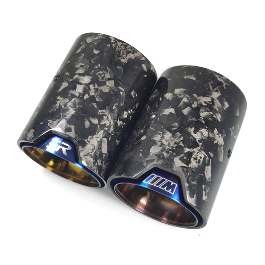 F-SERIES PERFORMANCE STYLE FORGED CARBON FIBRE EXHAUST TAIL PIPES