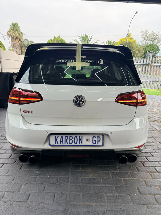 GOLF 7 / 7.5 GTI CLUBSPORT STYLE ROOF SPOILER