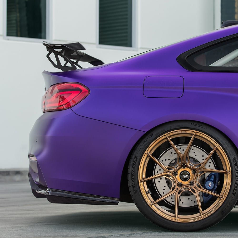 BMW GLOSS BLACK V STYLE WING SPOILER