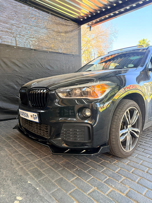 F48 X1 GLOSS BLACK DUAL SLAT GRILLE