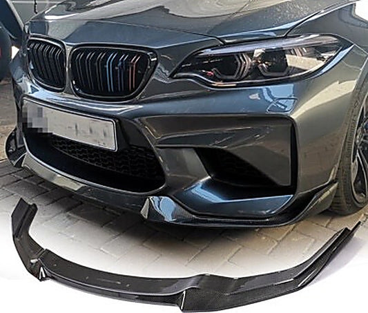 F87 M2 CS STYLE CARBON FIBRE FRONT LIP