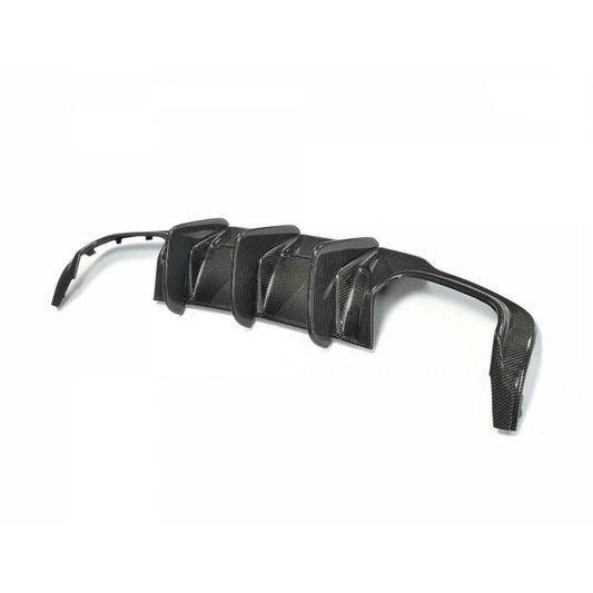 MERC W204 C63 PRE-FACELIFT V-STYLE CARBON FIBRE DIFFUSER