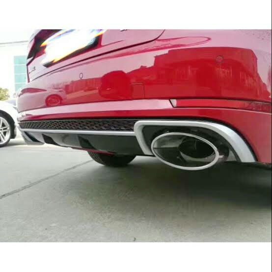 AUDI A4 B9 RS4 STYLE DIFFUSER WITH TIPS