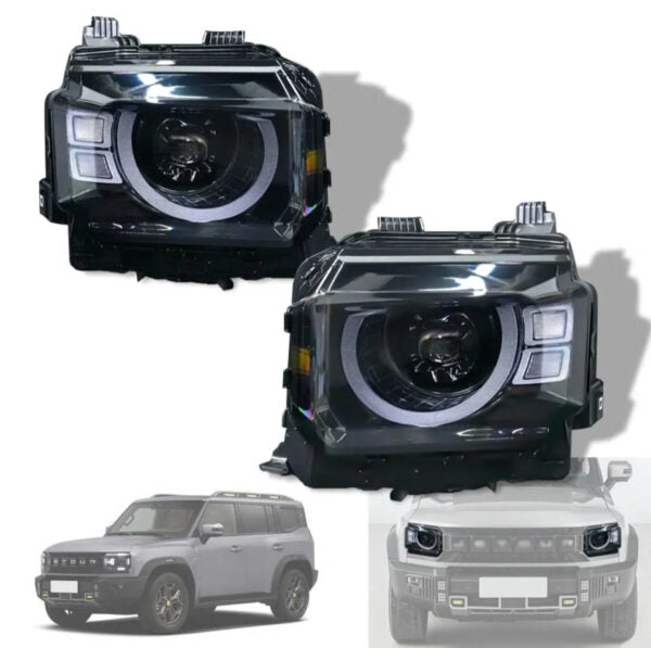 JETOUR T2 DEFENDER STYLE LED HEADLIGHTS