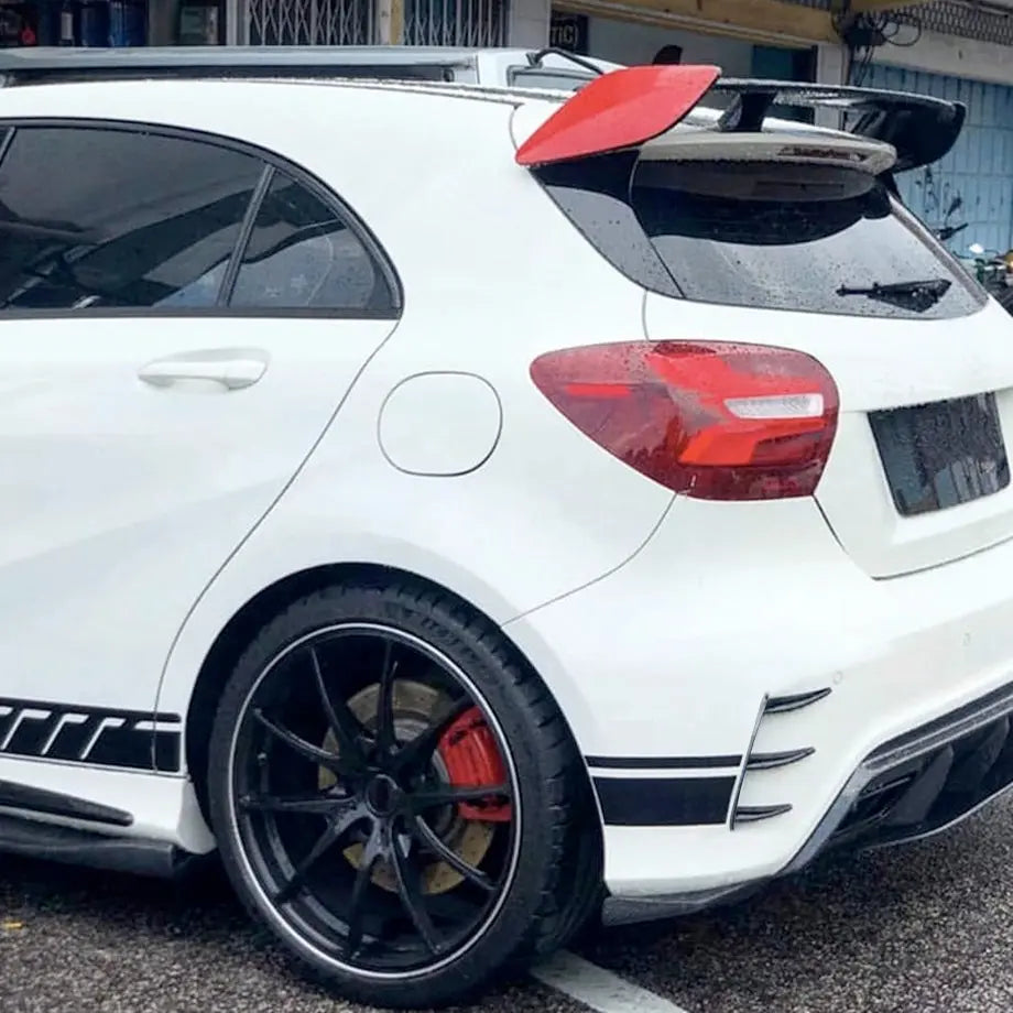 MERC W176 A-CLASS CLAW STYLE REAR BUMPER CANARDS