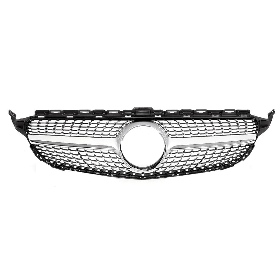MERC W205 C-CLASS DIAMOND STYLE UPGRADE GRILLE