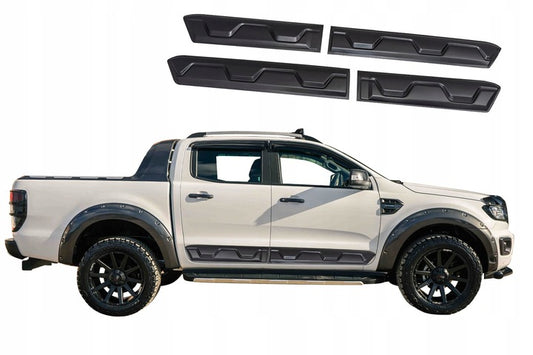 FORD RANGER T6/T7 ARTIMO STYLE PLASTIC DOOR MOULDING