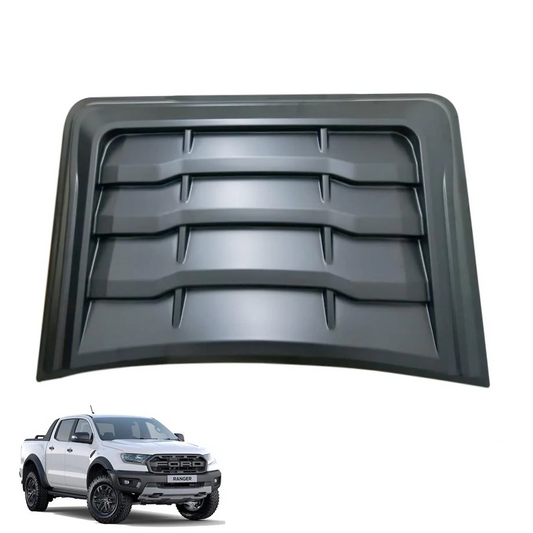 FORD RANGER XTREME MATTE BLACK BONNET SCOOP