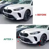 BMW F70 MP GLOSS BLACK FRONT LIP 1 SERIES