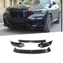 BM X5 G05 SERIES GLOSS BLACK 2-PIECE FRONT SPOILER