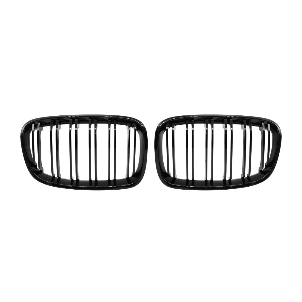 F20 LCI PIANO BLACK DOUBLE SLAT KIDNEY GRILLE