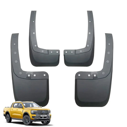 FORD RANGER NEXT GEN PLASTIC MOLDED MUD FLAPS