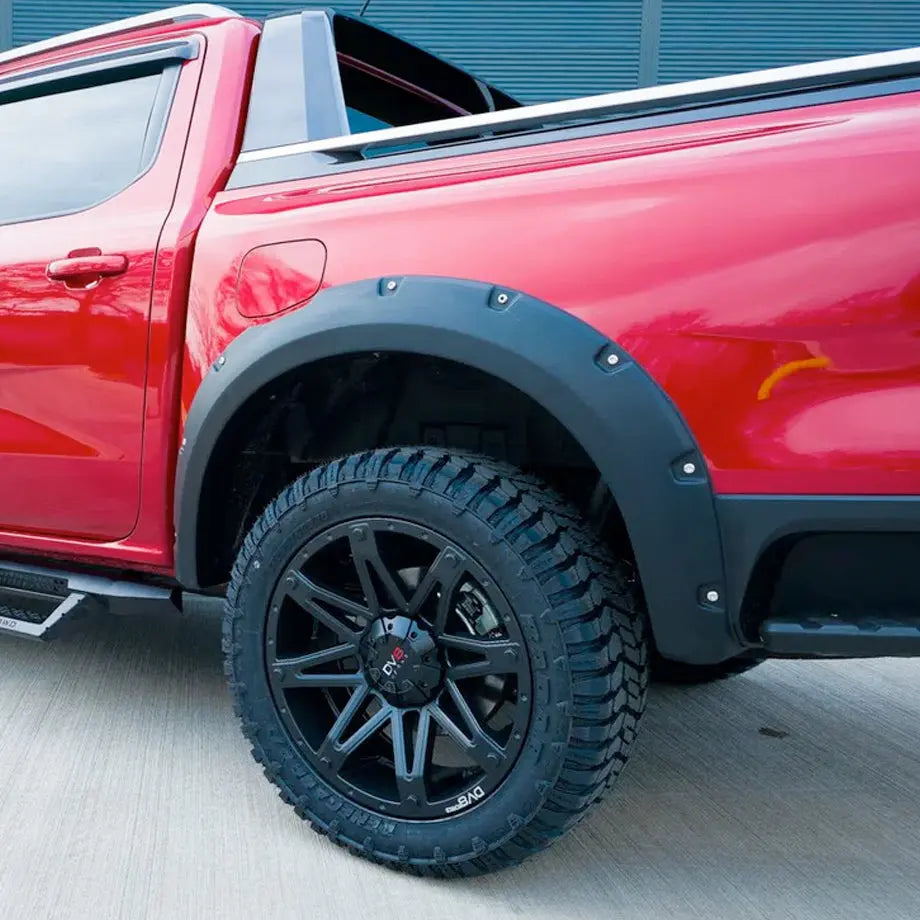 FORD RANGER NEXT GEN SMOOTH STUDDED PLASTIC WHEEL ARCH (6 INCH)