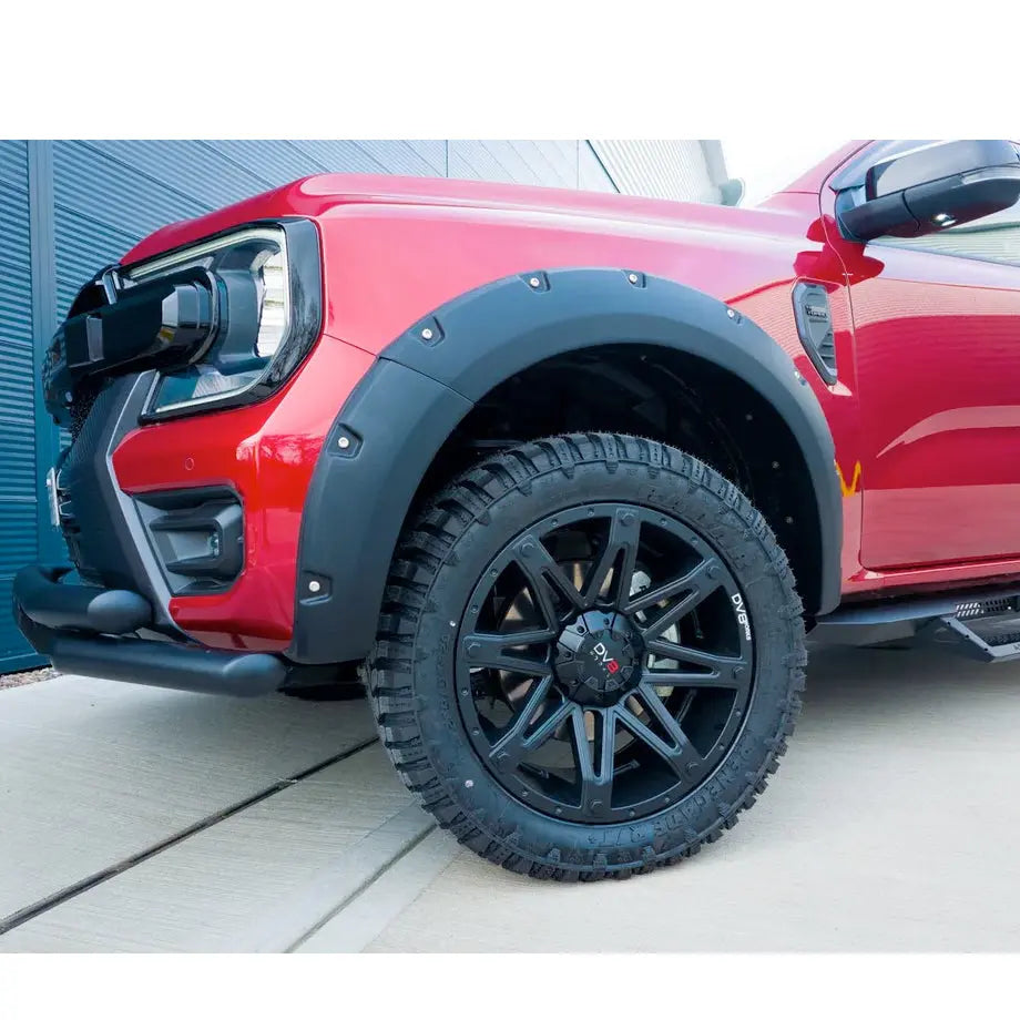 FORD RANGER NEXT GEN SMOOTH STUDDED PLASTIC WHEEL ARCH (6 INCH)
