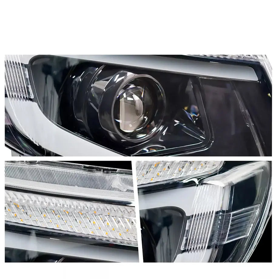FORD RANGER T6 DRL LED PROJECTOR UPGRADE HEADLIGHTS