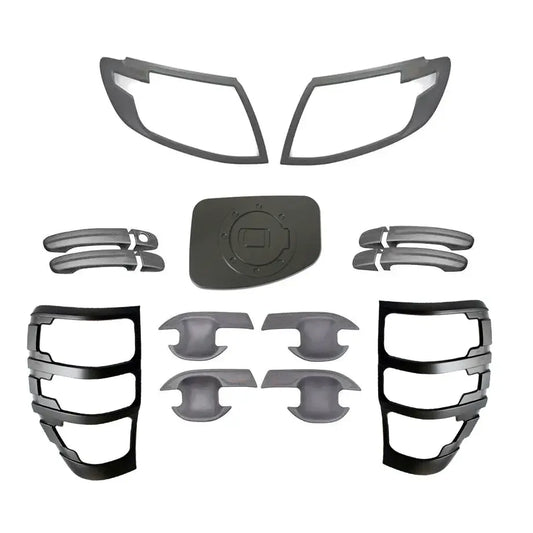 FORD RANGER T6 MATTE BLACK ACCESSORY KIT